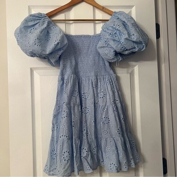 Princess Polly MALEK MINI DRESS BLUE - Picture 4 of 5